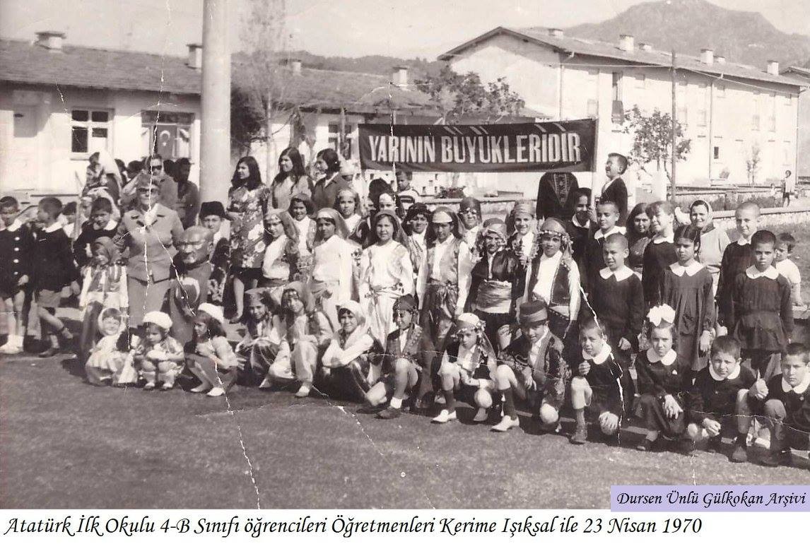 23 Nisan 1970   Atatürk İlk Okulu